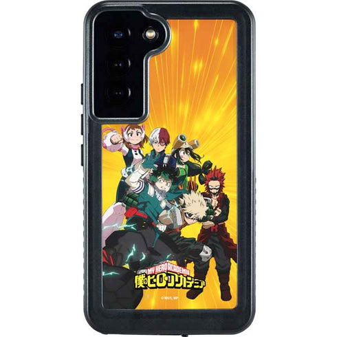 My Hero Academia Deku and Baku Team Season 6 Galaxy S24 Plus Waterproof Case